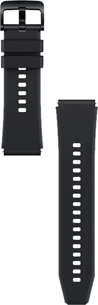 Rrip silikoni për orë Huawei Hurtel, për Watch GT 2/3/4/2 Pro/3 Pro/4 Pro/GT 2e 46mm, Zi