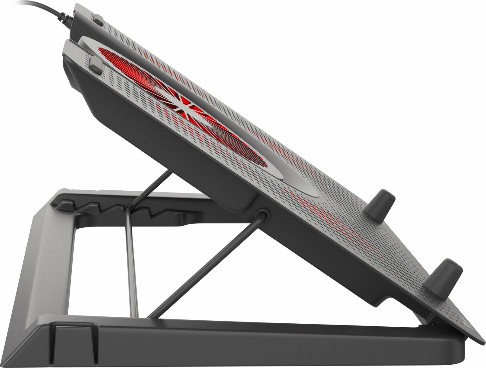 Ftohës notebook Genesis OXID 550, 15.6-17.3 inç, me ndriçim të kuq