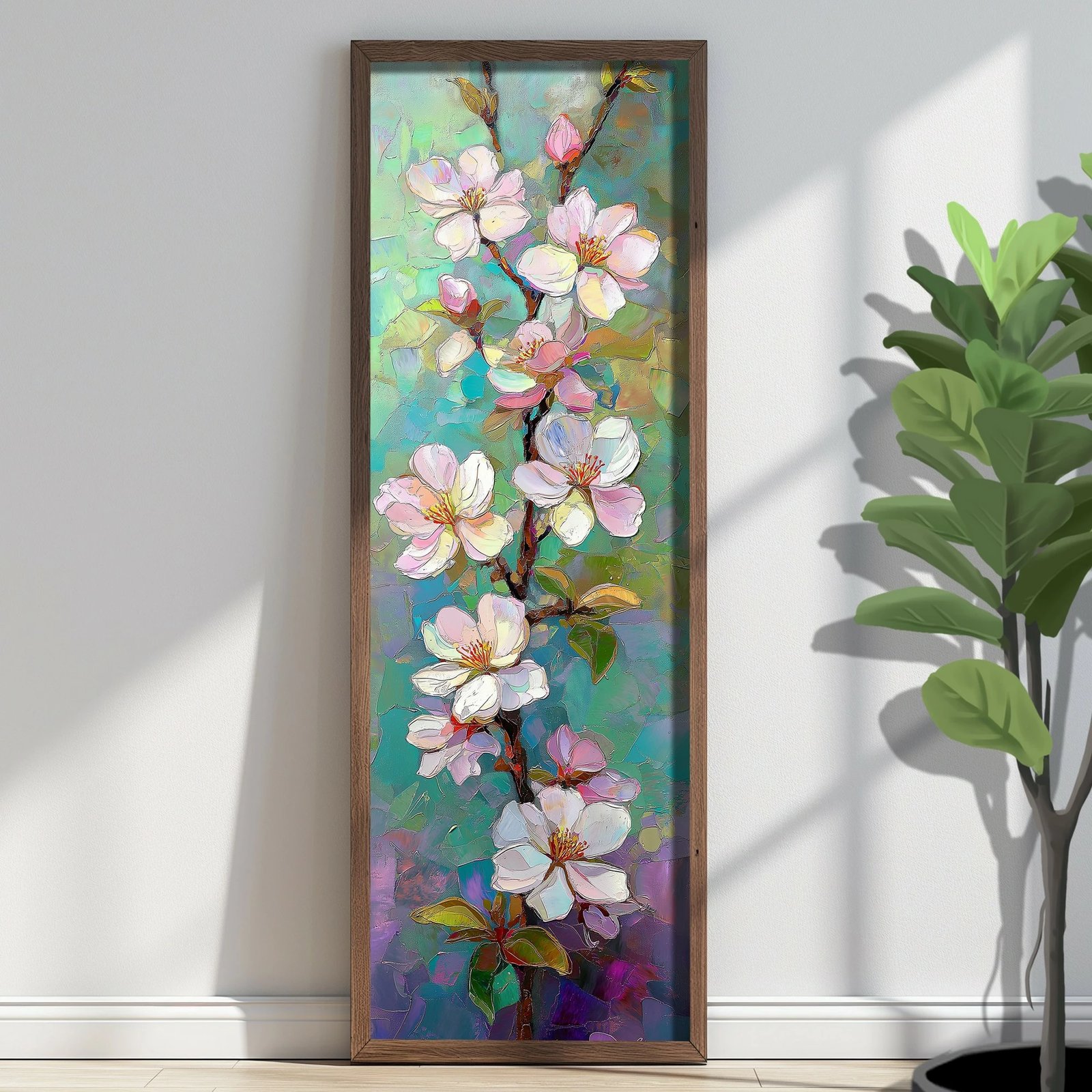 Pikturë dekorative me kornizë, MDF, Wallity, EMR099, shumëngjyrëshe, 40x120x3.5cm