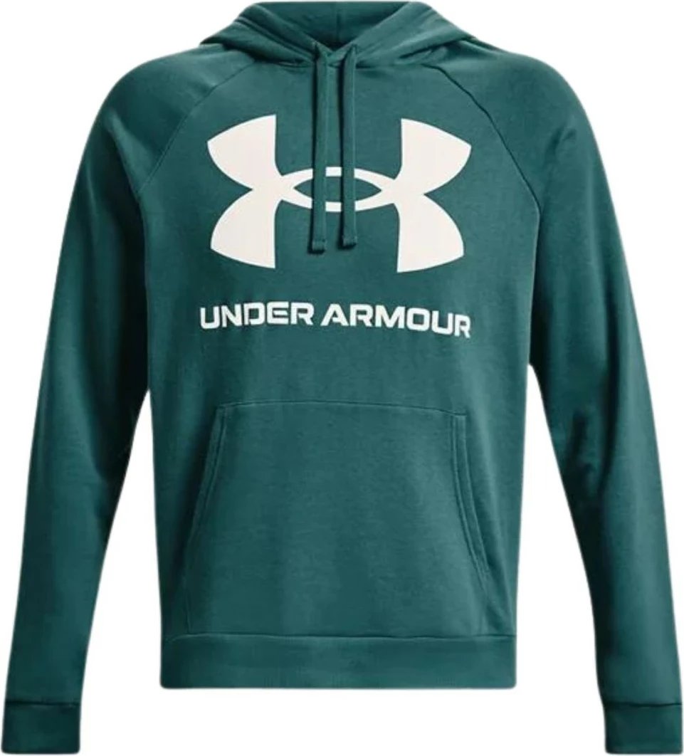Duks Under Armour Rival Fleece me logo të madhe, për meshkuj, Jeshil