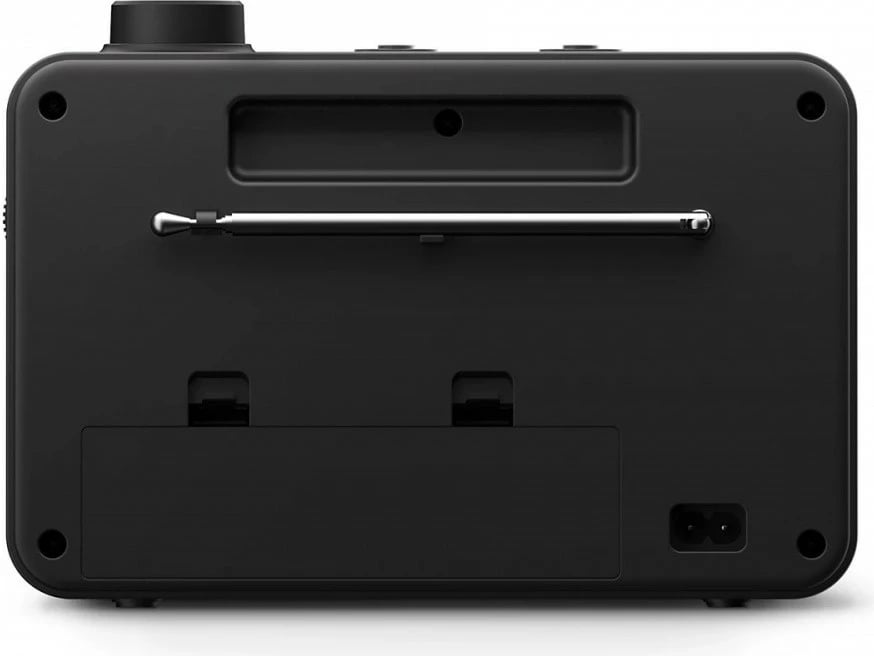 Radio portativ AM/FM Philips TAR2509/10, akordim analog, altoparlant 3.5", energji rrymë & bateri, dalje për kufje, e zezë