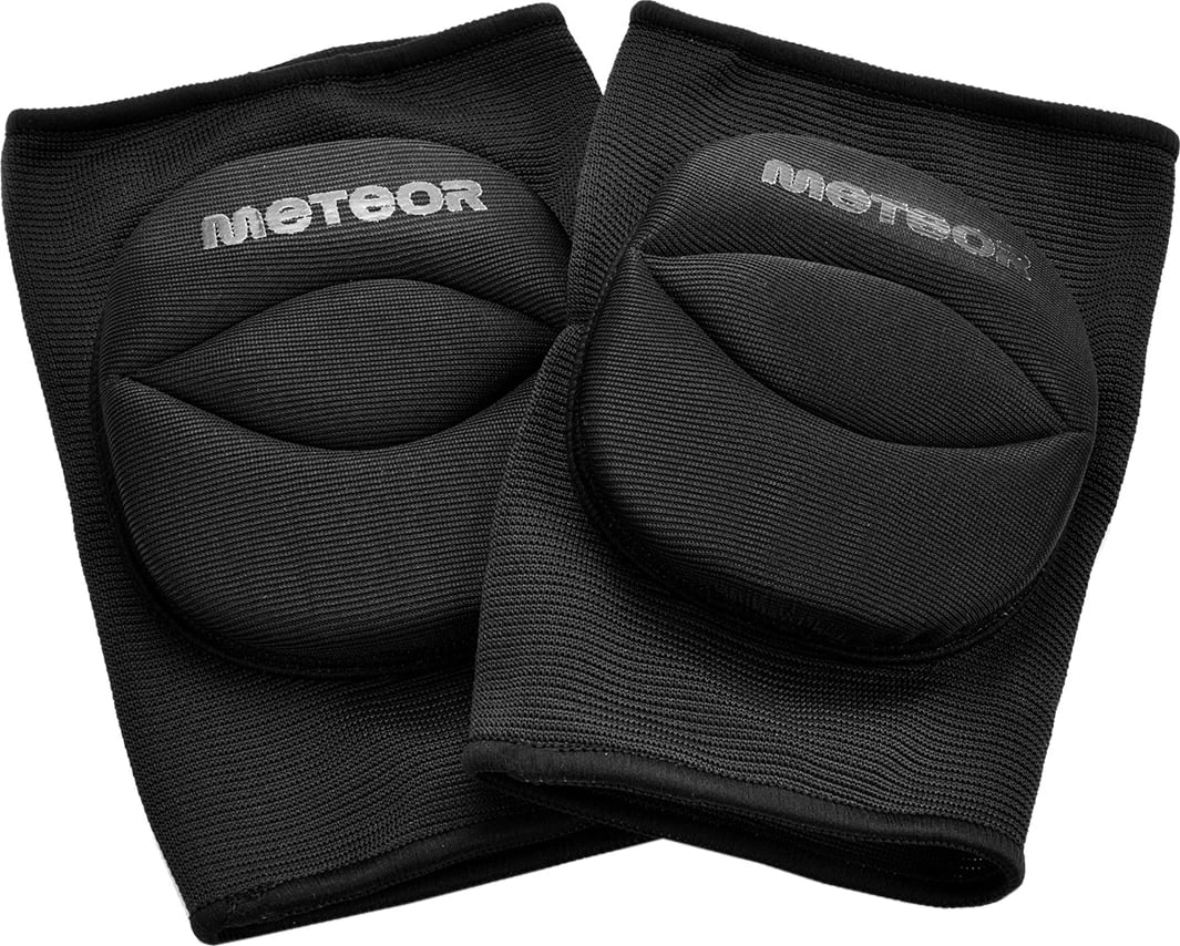 Mbështetëse gjuri për volejboll Meteor, unisex, të zeza