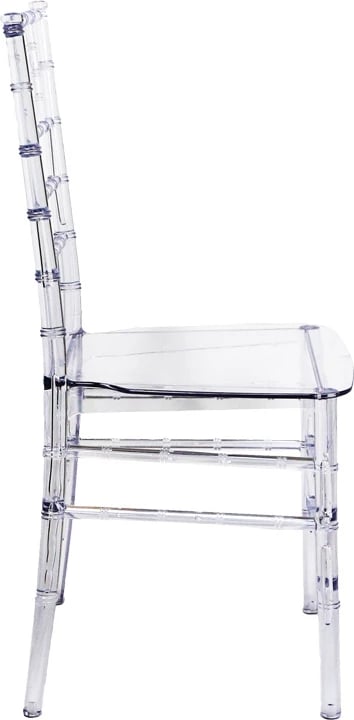 Karrige Tiffany transparente, PC, 38.5x46x88cm