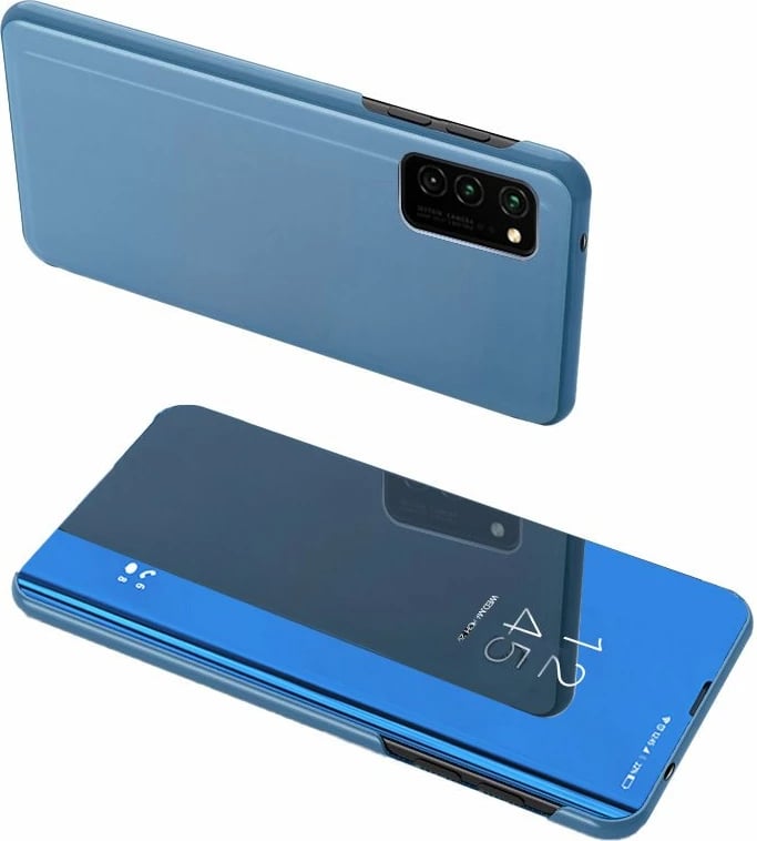 Mbështjellës Hurtel Clear View Case për Samsung Galaxy A72 4G, Kaltër