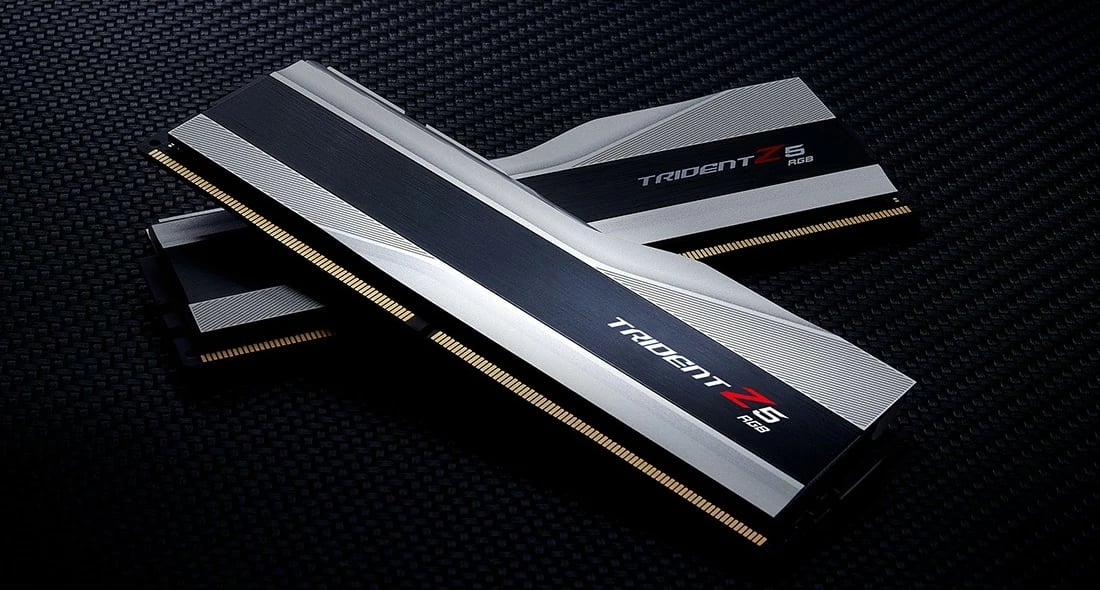 RAM Memorje G.Skill Trident F5-6400J3239G16GX2-TZ5RS, 32 GB, 2 x 16 GB, DDR5, 6400 MHz, 288-pin DIMM