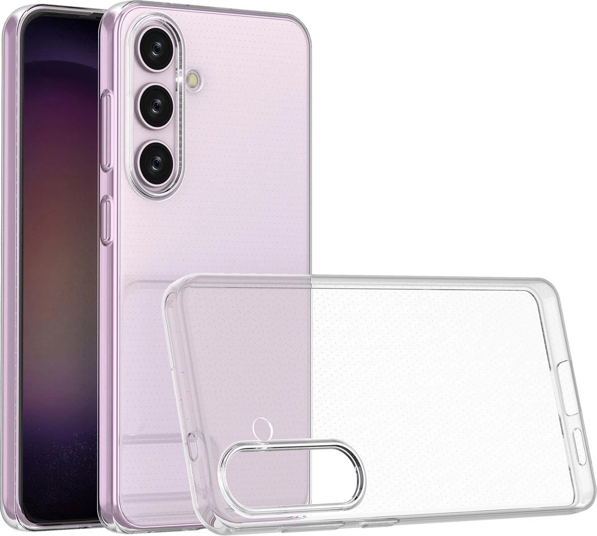 Mbështjellës Hurtel Ultra Clear për Samsung Galaxy A55, transparent