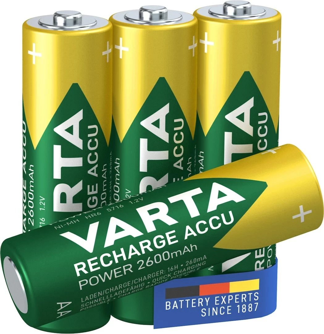 Bateri Varta, Power AA, 1.2 V, argjend
