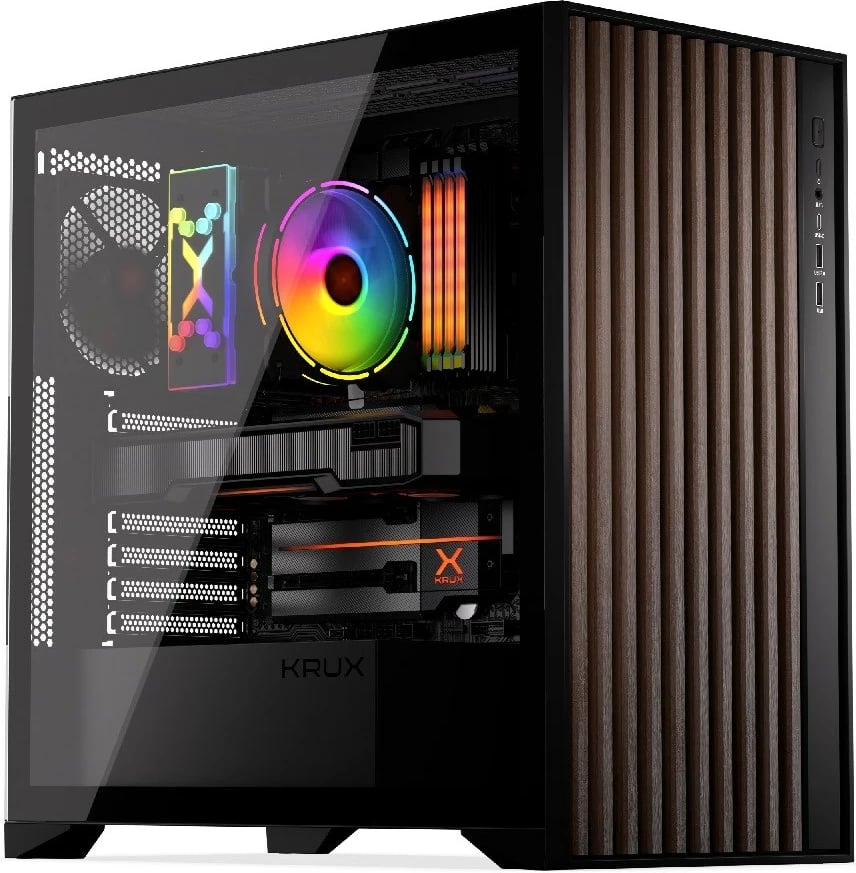 Kasë KRUX Palum KRXD008, e zezë