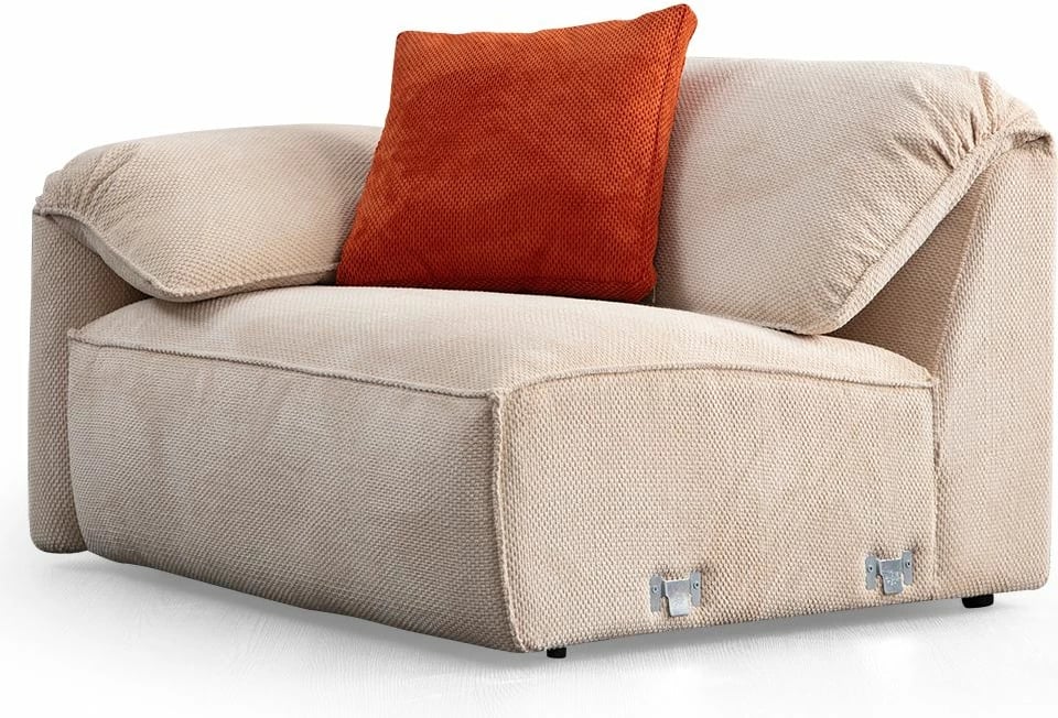Këndare Flamingo, krem, Atelier del Sofa, 335x170x105x80cm