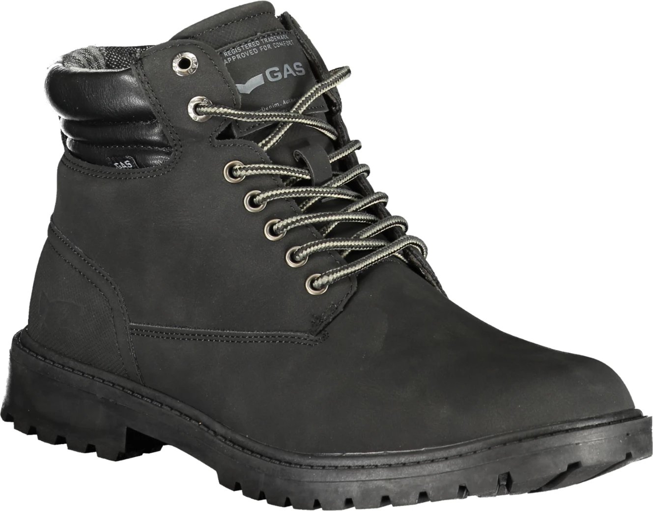 Çizme për meshkuj GAS JONATHAN NBX, të zeza