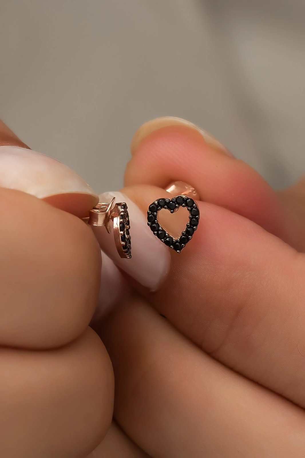 Vathë argjendi, ngjyrë rozë ari e zi, Jumeon, NRZ99436