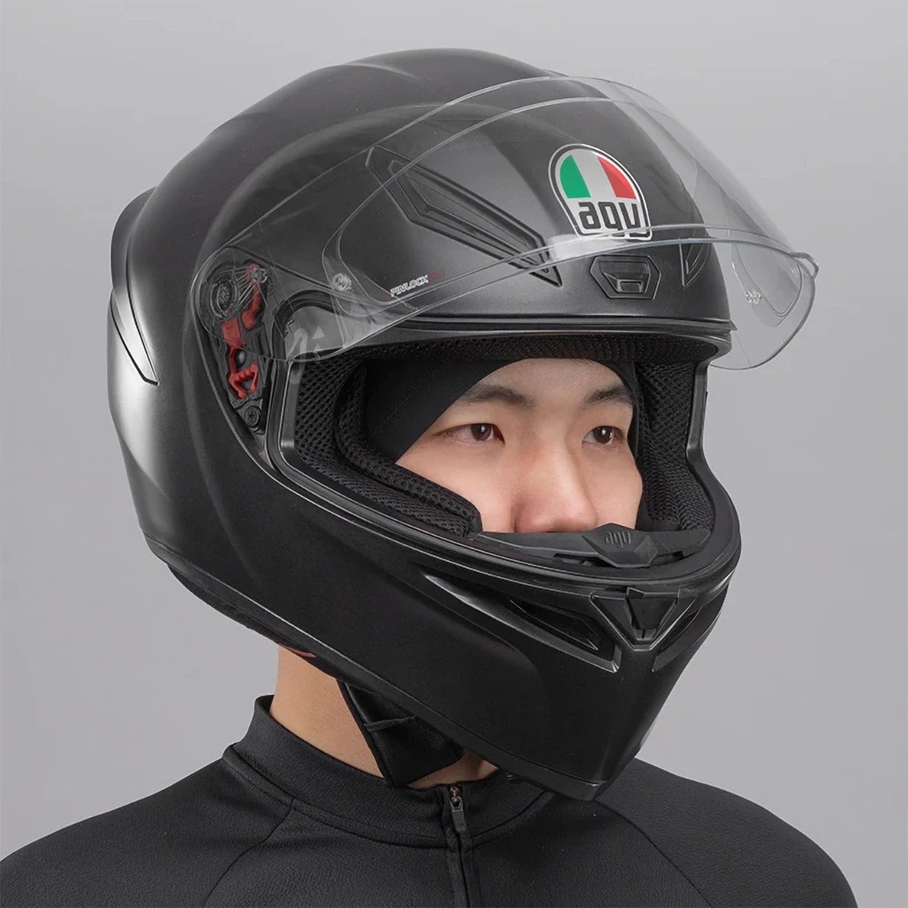 Kapelë çiklizmi Rockbros YPP037 me prerje për syze, e zezë