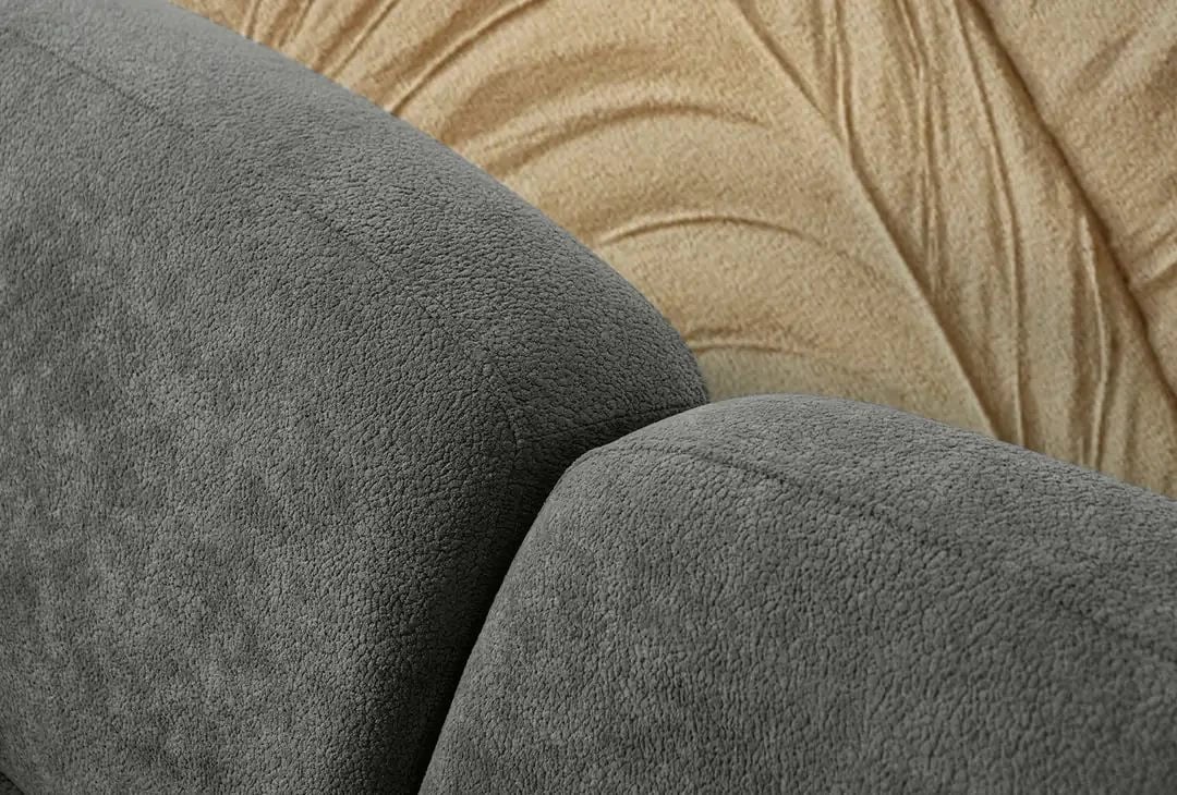 Divan-krevat treshe, ngjyrë antracit, Atelier del Sofa, Aries