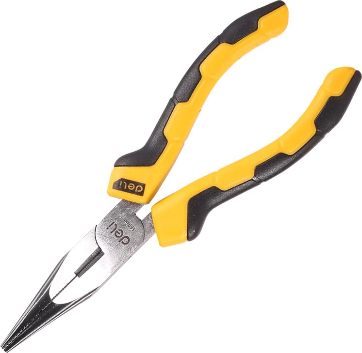 Darë hundëgjata Deli Tools EDL2106, 6 inç, e verdhë