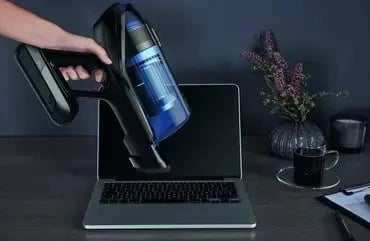 Fshesë pa kabllo Tefal TY98C0 X-Force 12.60, 900 ml, Blu Fshesë pa kabllo Tefal TY98C0 X-Force 12.60, 900 ml, Blu