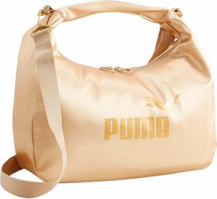 Çantë shpatullash Puma, për femra, ngjyrë ari