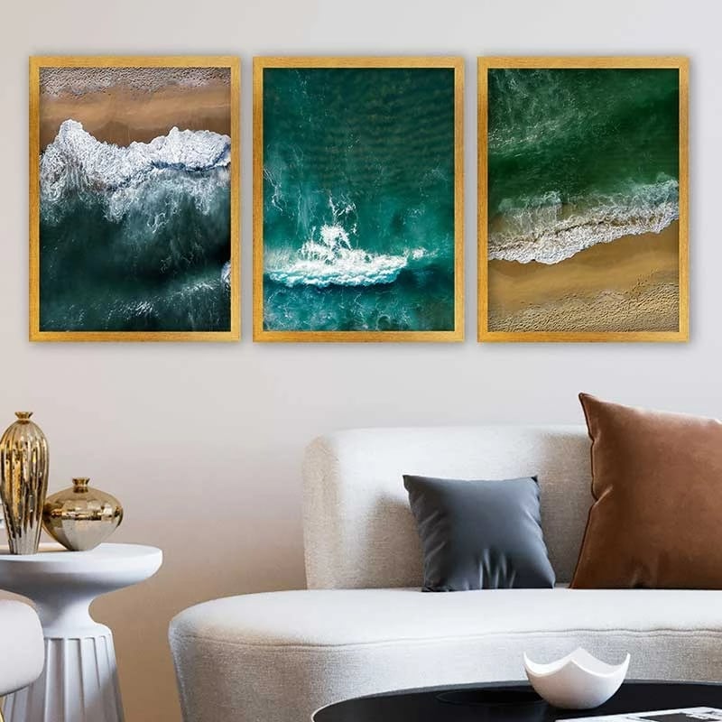 Pikturë dekorative me kornizë (3 copë), Wallity, 3AC_320388_3545