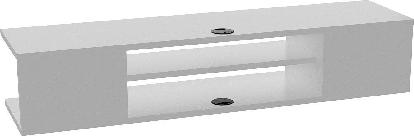 Komodë TV Skye Decor, Pivot, e bardhë