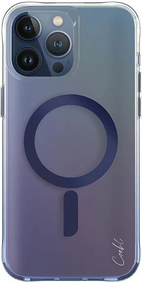 Mbështjellës UNIQ Coehl Dazze për iPhone 15 Pro Max, magnetik, blu