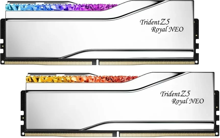 RAM Memorje G.SKILL Trident Z5 Royal NEO, DDR5, 32GB (2x16GB), 6000MHz, CL28, me RGB