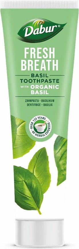 Pastë dhëmbësh Dabur Fresh Breath Basil 100ml