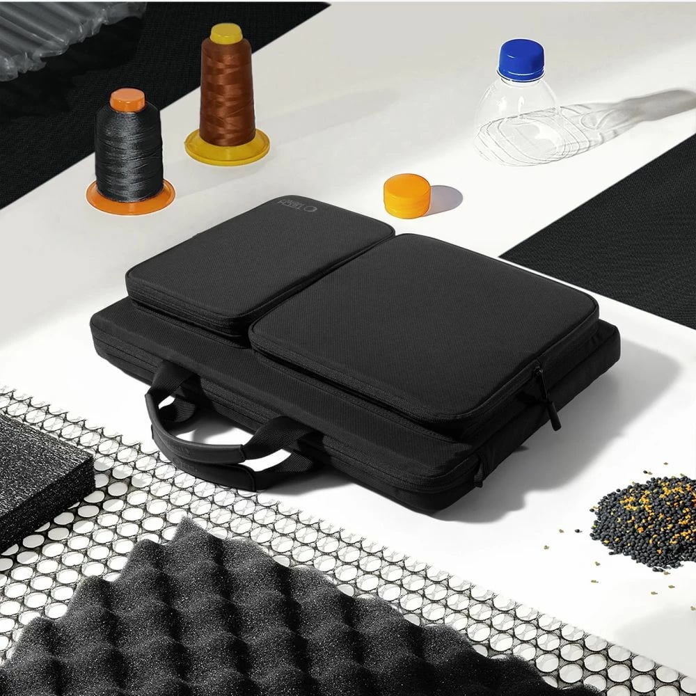Çantë për laptop Tech-Protect Defender, 17", e zezë