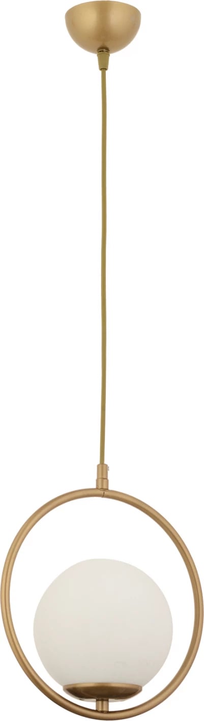 Llambë varëse metalike, ngjyrë ari, FH7418.02, 25x27cm Llambë varëse metalike, ngjyrë ari, FH7418.02, 25x27cm