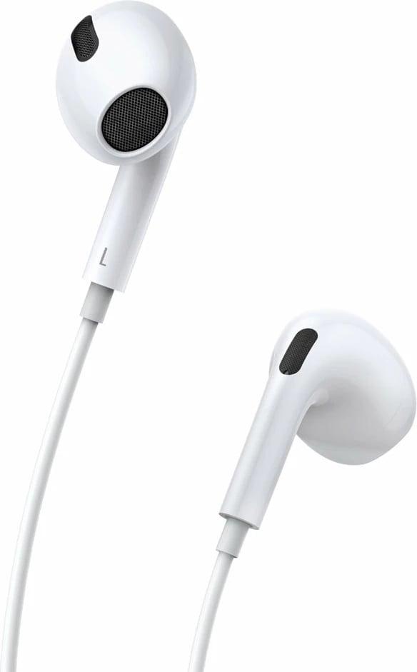 Kufje Baseus Encok C17 me mikrofon, USB-C, të bardha