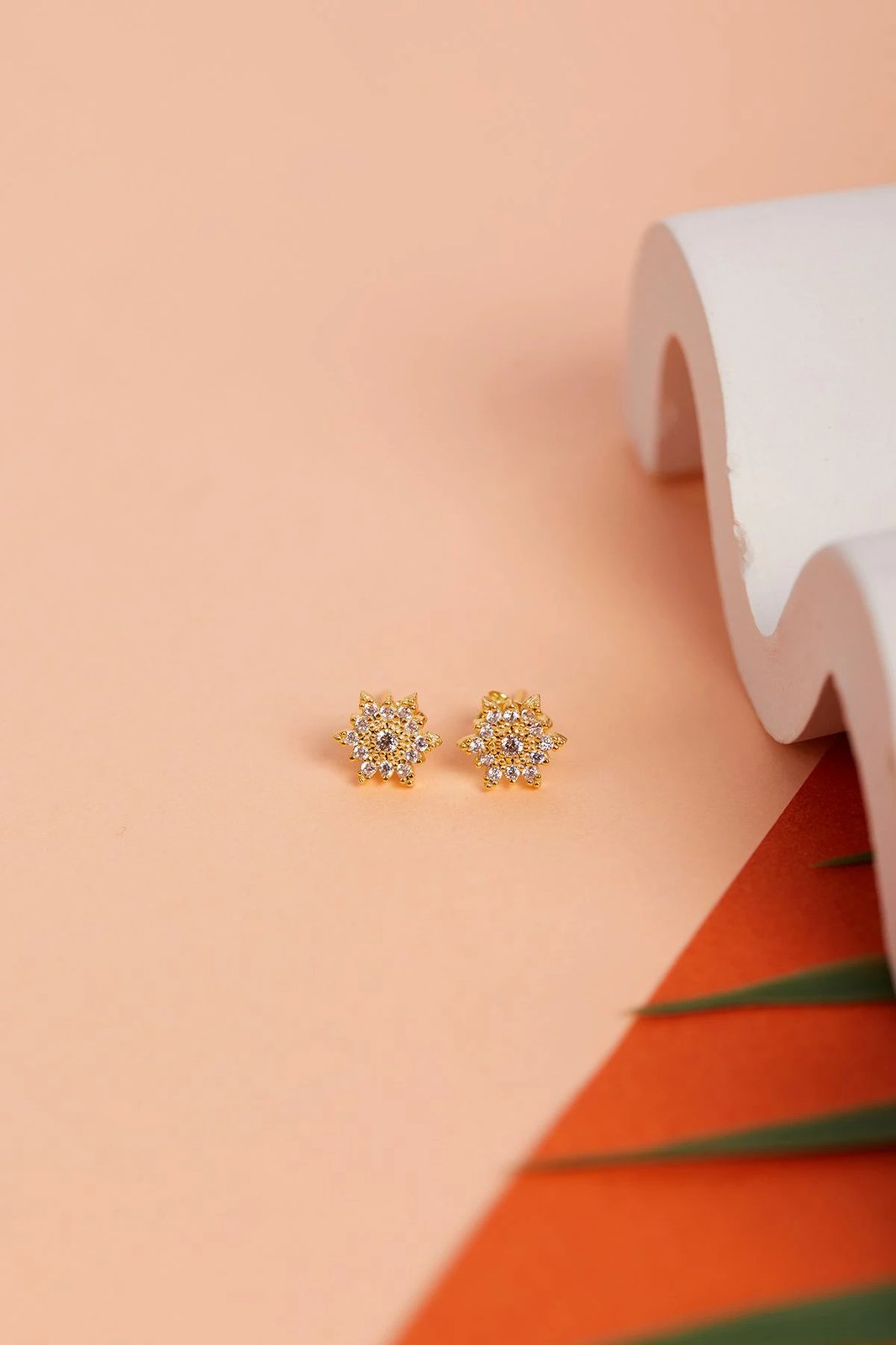 Vathë argjendi Elika, ngjyrë ari, ELKAB92275A