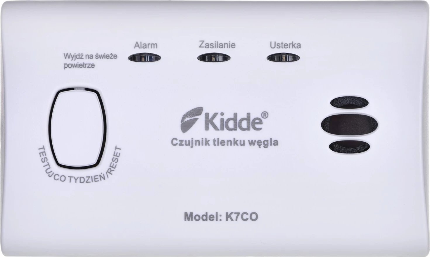 Detektor monoksidi Kidde K7CO, i bardhë