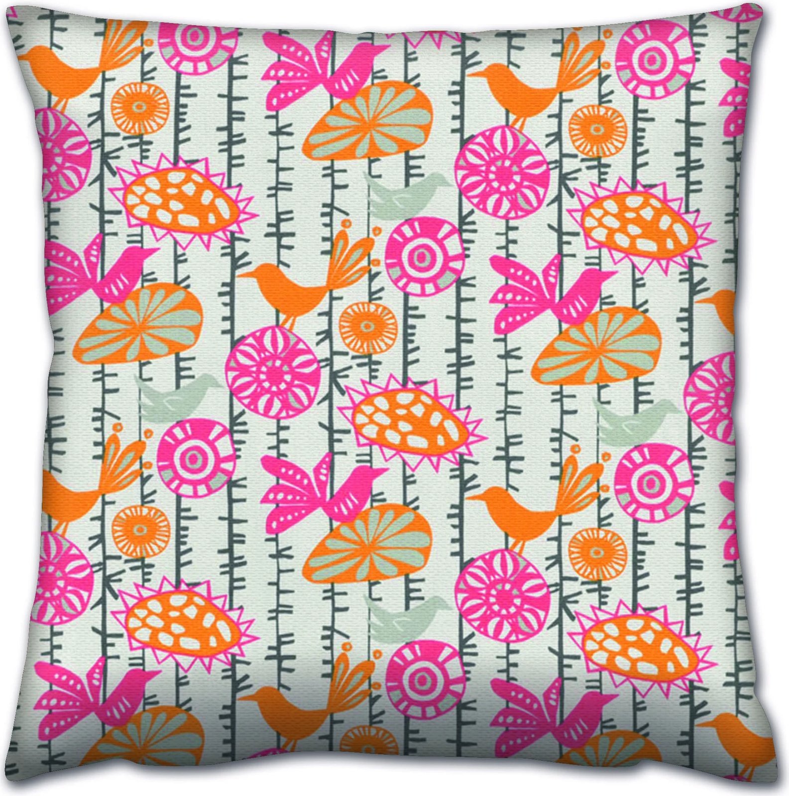 Jastëk dekorativ Evila Originals, A14603, shumëngjyrësh, 43x43cm