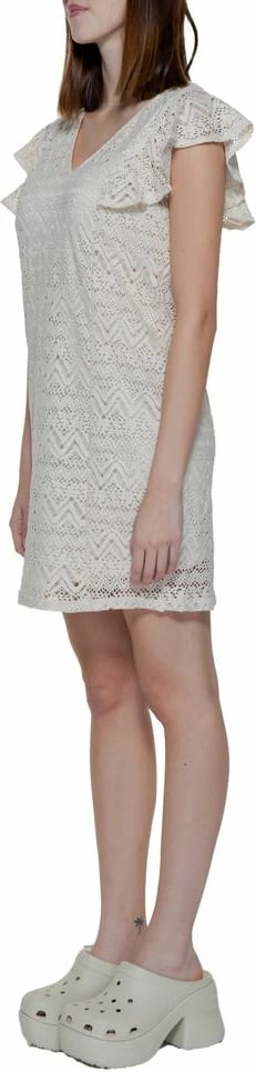 Fustan midi Vero Moda, femra, bezhë