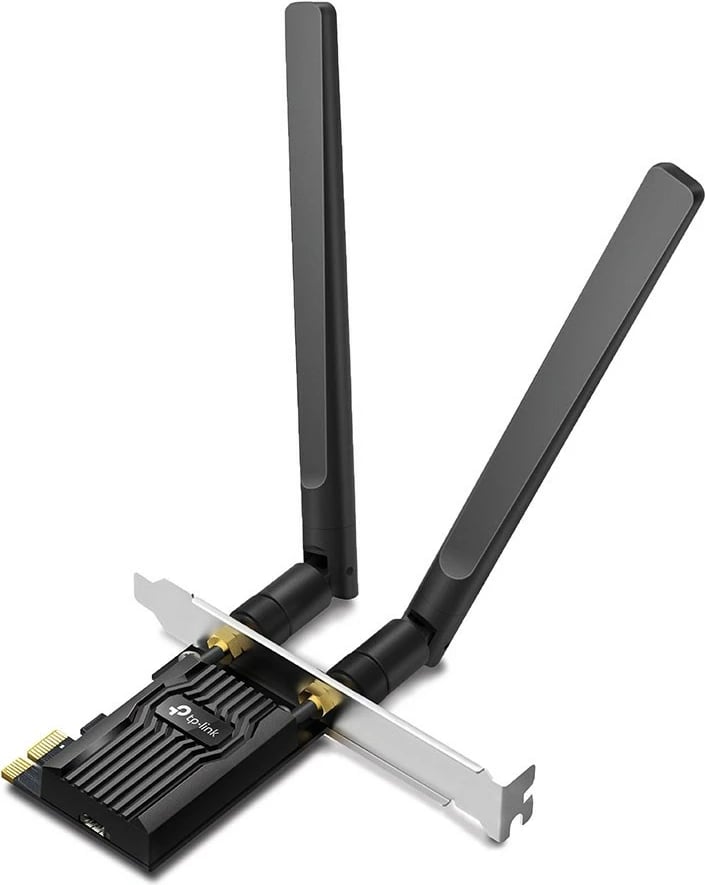Adapter PCIe TP-Link AX1800 Wi-Fi 6 Bluetooth 5.2, i zi