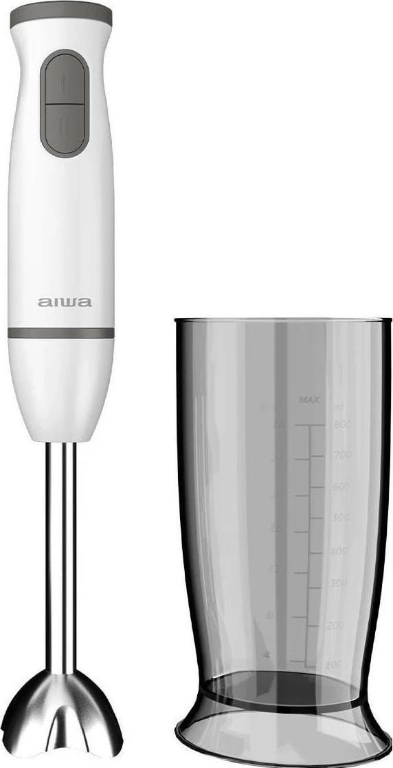 Mikser dore Aiwa ABL800 Kenkiri 800, 600W, inox, i bardhë