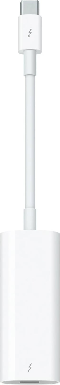 Adapter Thunderbolt 3 USB-C në Thunderbolt 2 Apple, i bardhë