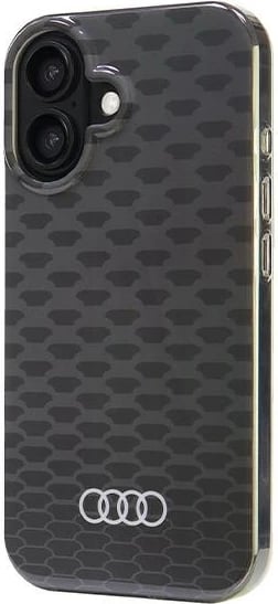 Mbështjellës Audi IML Stitching Pattern MagSafe për iPhone 16 6.1", i zi