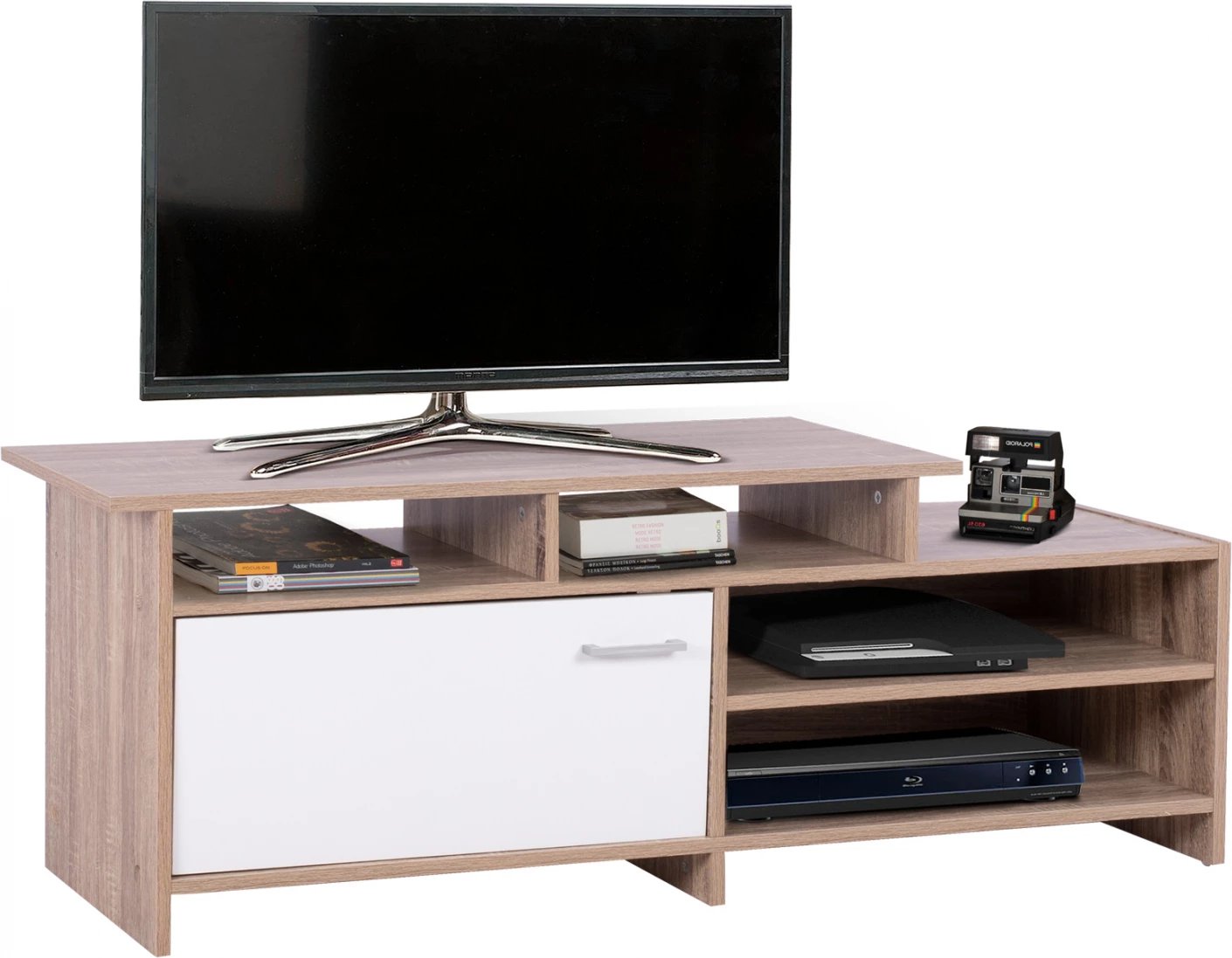 Njësi TV SCOTT FH8766.01 128X39X46 cm. Sonama e Bardhë