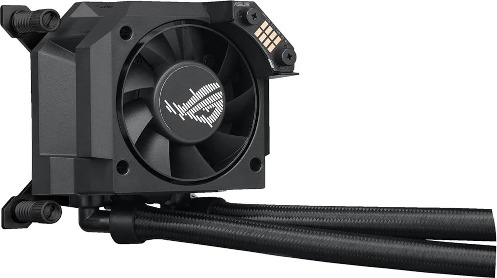 Kasë ftohje me ujë ASUS ROG Ryujin III 360 ARGB Extreme, 3x12 cm, Ekran LCD, Zezë
