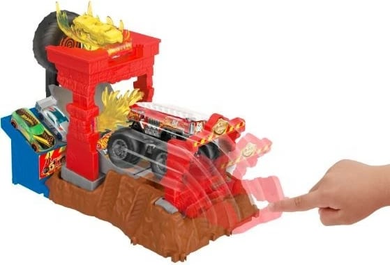 Set lodrash Hot Wheels Fire Demolition, shumëngjyrësh