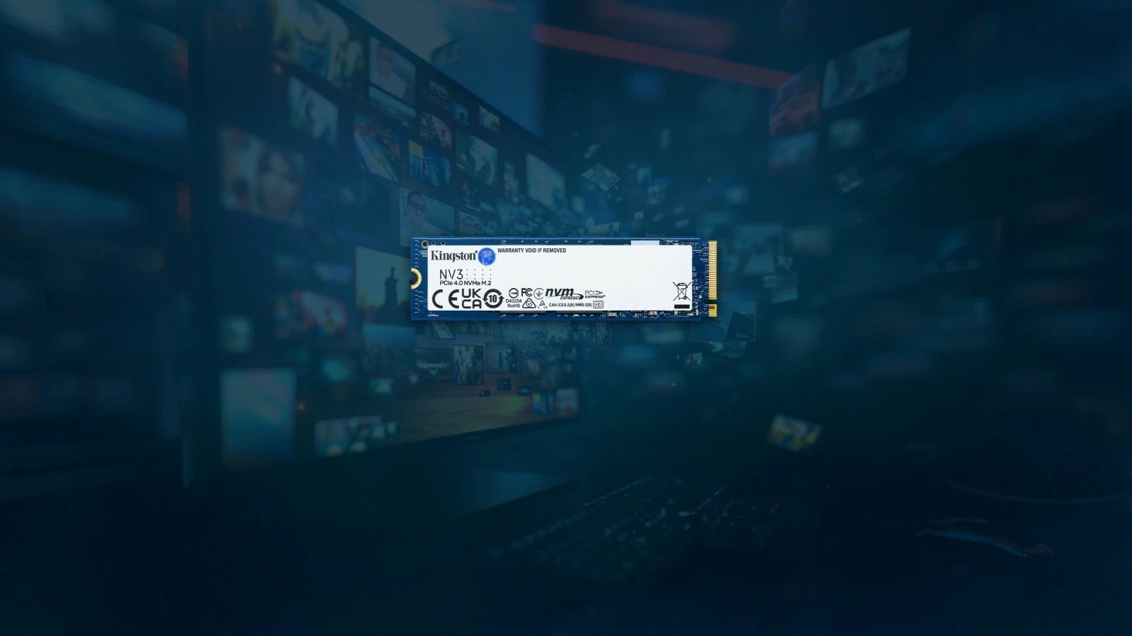 SSD Kingston NV3, 1TB, M.2 2280, PCIe 4.0 NVMe