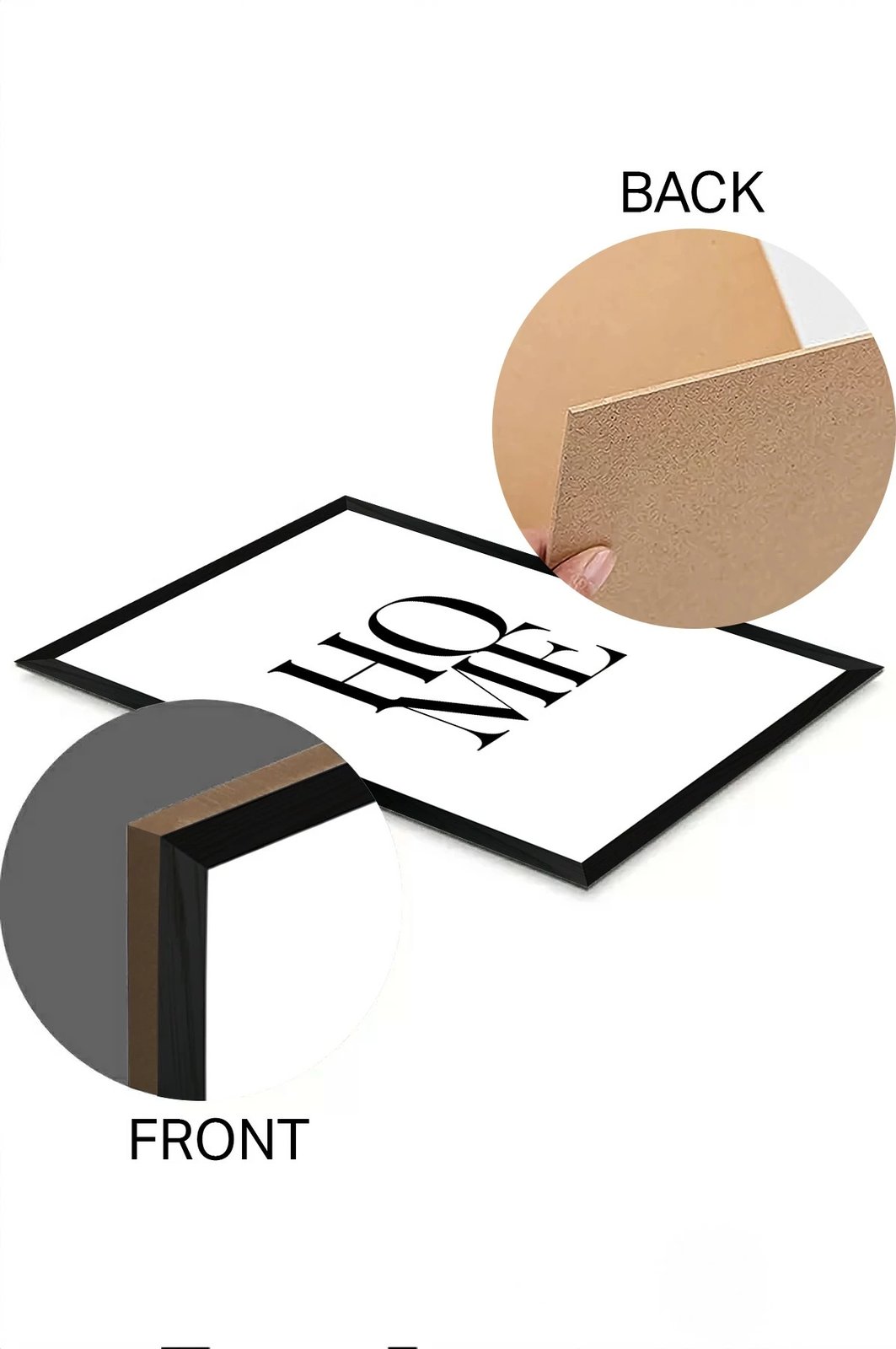 Pikturë dekorative Wallity, shumëngjyrëshe, 33x48cm, 1 copë