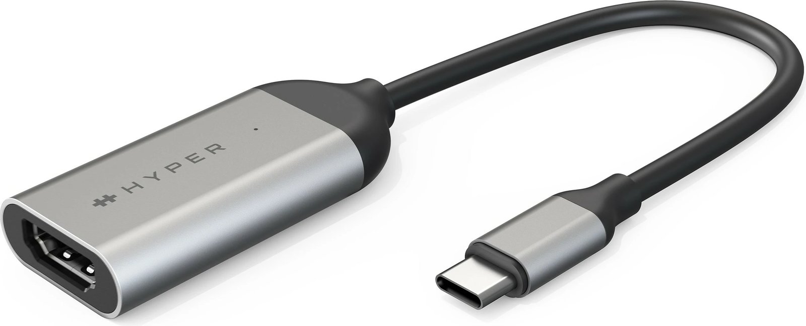 Adapter USB-C në HDMI Targus HyperDrive, 8K60Hz/4K144Hz, stainless steel