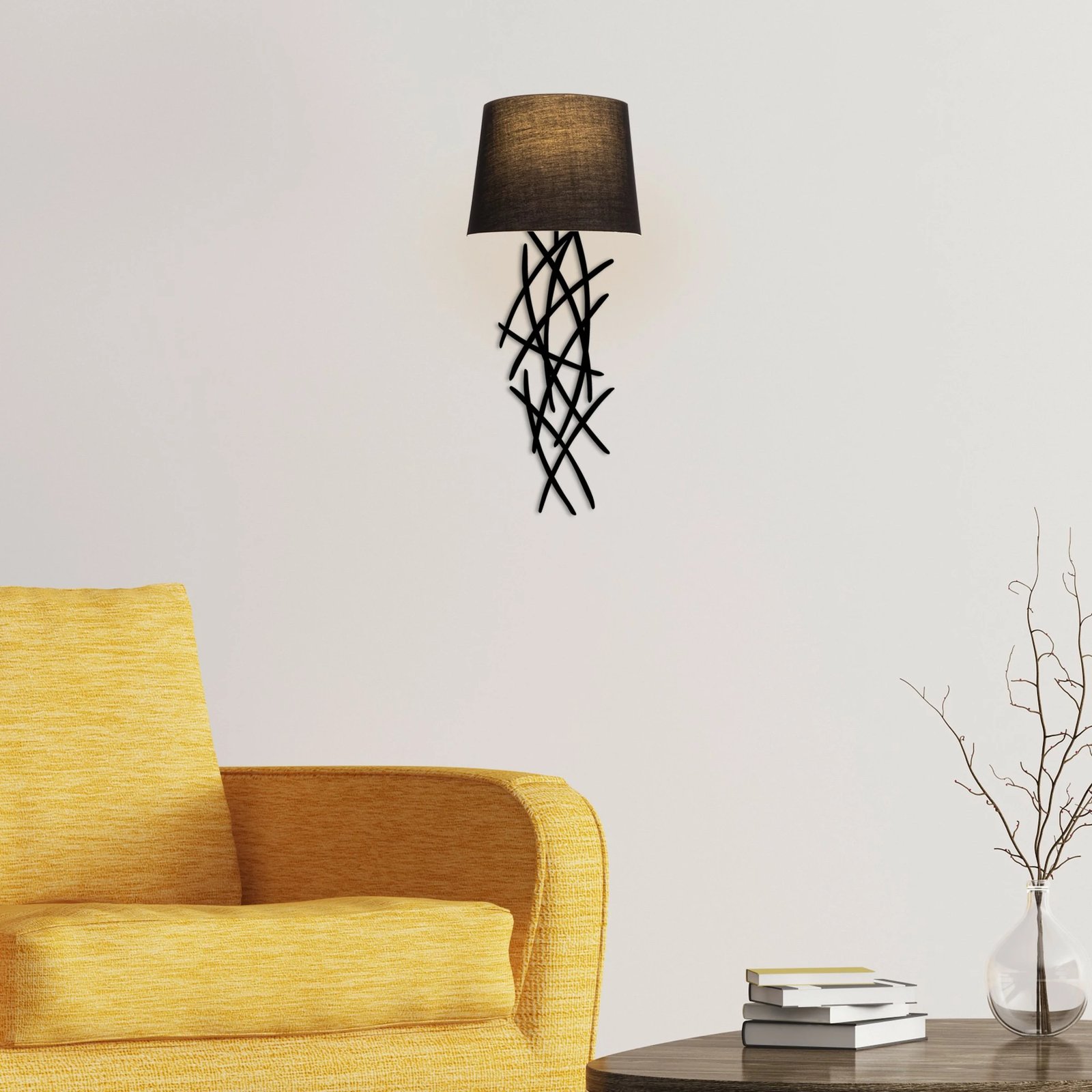 Llambë muri Opviq, Asaf - 6984, ngjyrë e zezë