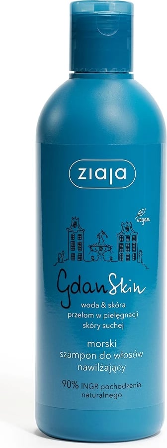 Shampon për femra Ziaja GdanSkin Moisturizing Sea Hair, 300ml
