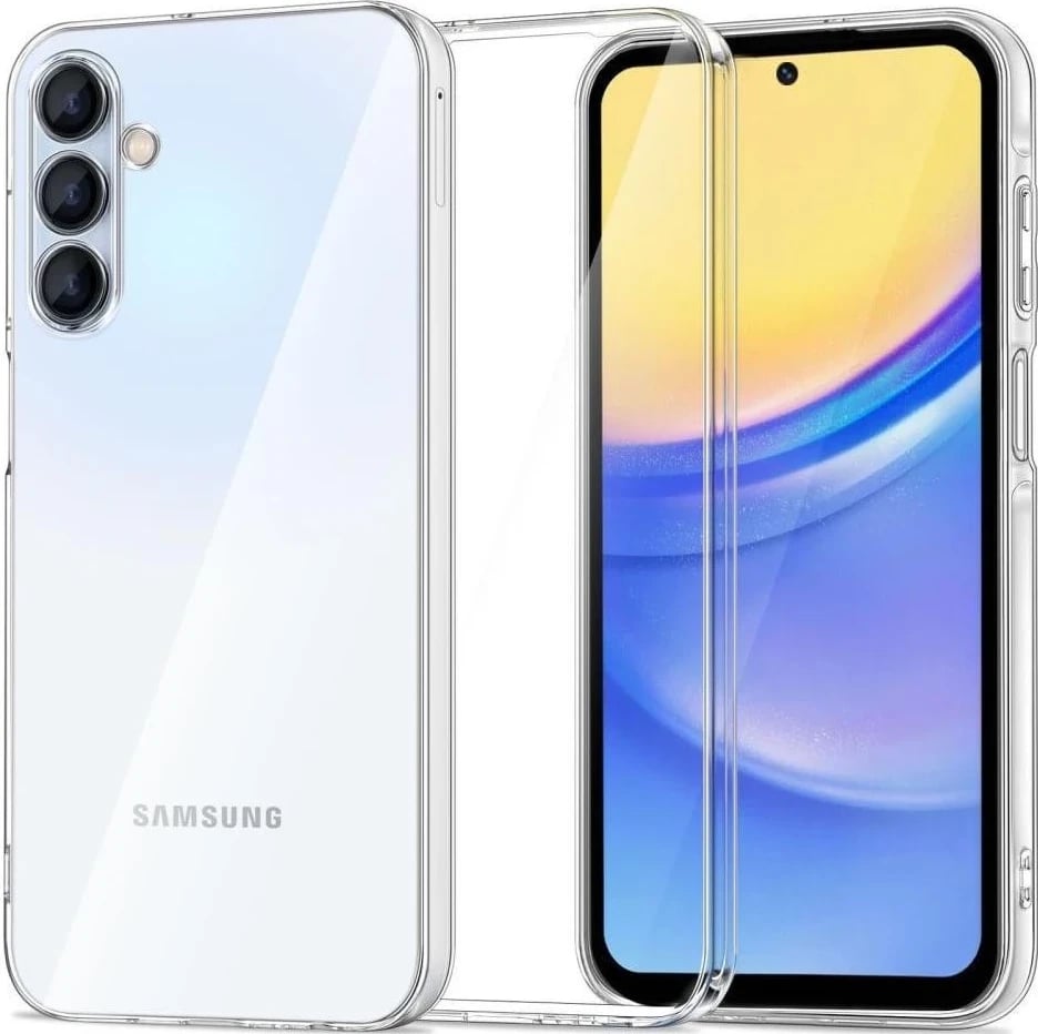 Mbështjellës Tech-Protect Flexair+ për Samsung Galaxy A55 5G, transparent