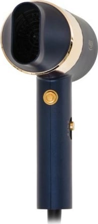 Tharëse flokësh, Adler, AD 2280, 1800 W, 2 shpejtësi 3 temperatura, me koncentrator, gold/navy blue