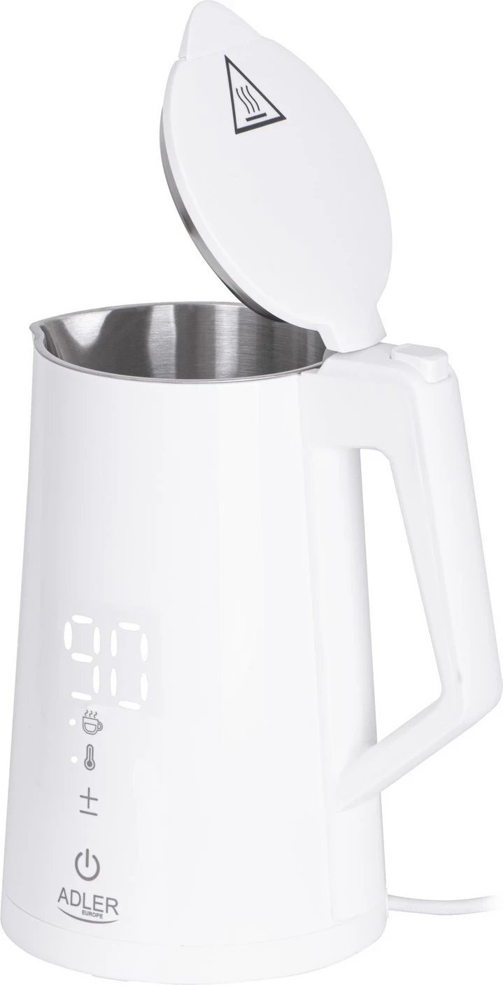 Çajnik elektrik Adler, i bardhë
