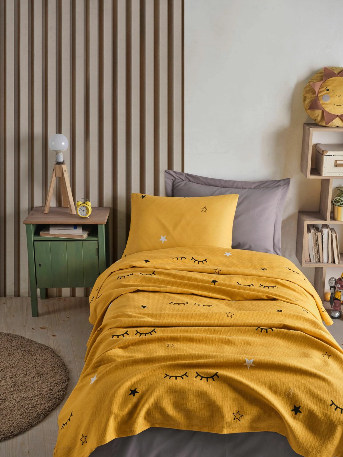 Set njësh për pike dhe jastëk, L'essentiel, Dide, e verdhë/zezë