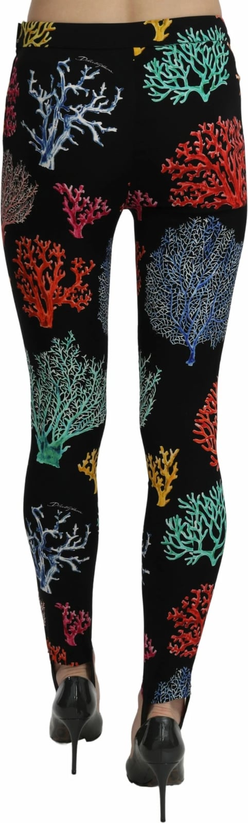 Pantallona për femra Dolce & Gabbana, të zeza 