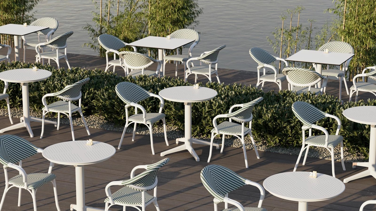 Tavolinë palosëse, Skye Decor, Moon, Ø60, e bardhë fildishi